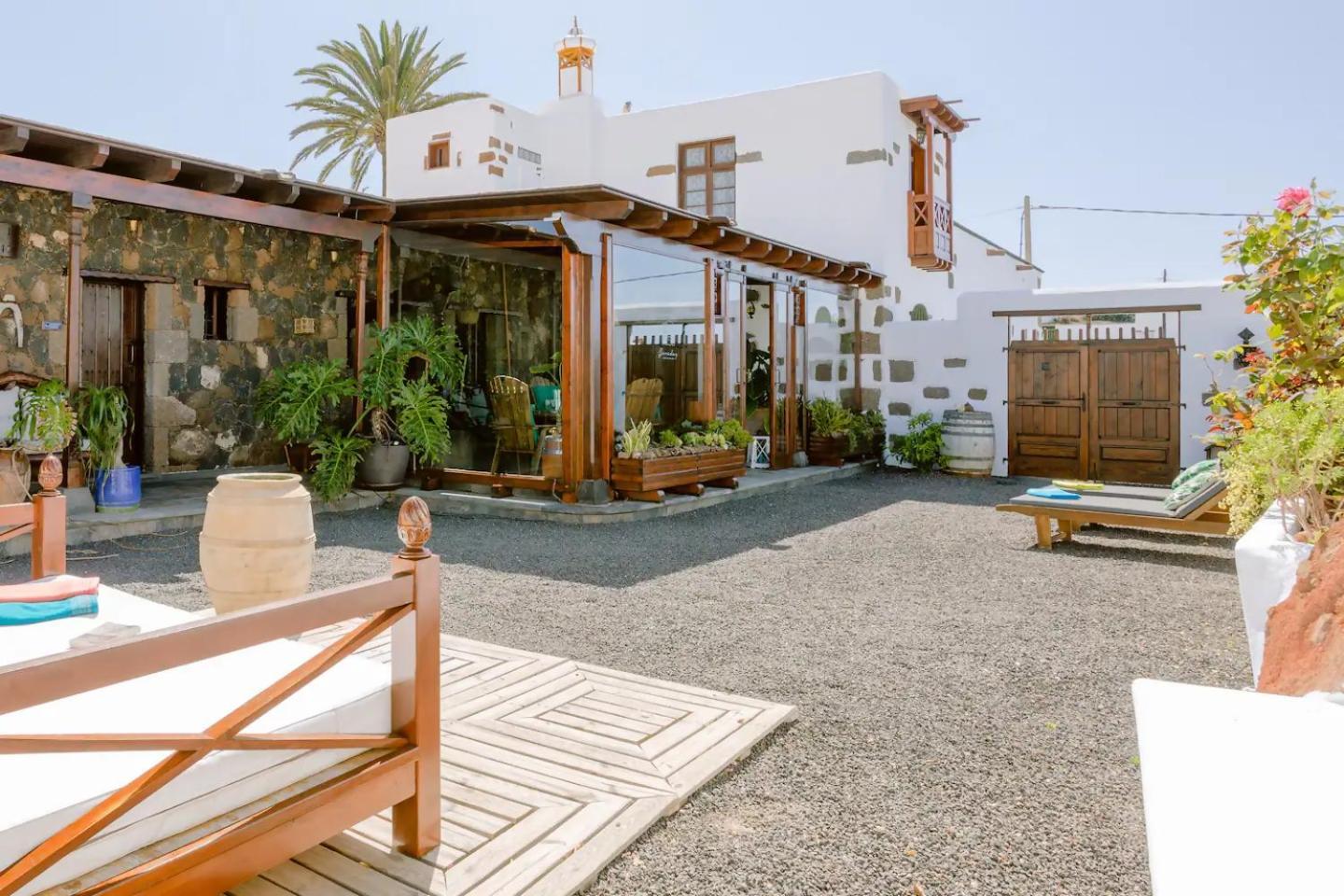Maison d'hôtes Casa Emblematica Garaday Lanzarote à Tinajo Extérieur photo